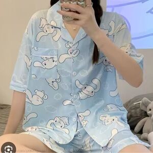 NWOT 3 Piece Cinnamoroll Pajama Set